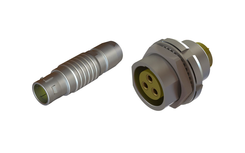 Circular Push-Pull Self-Latching Connector