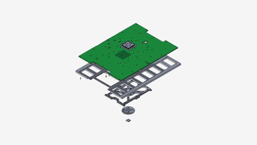 开始生产线针、2D MEMS 探针卡